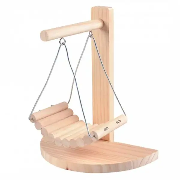 DUVO+ Drevená hojdačka pre hlodavce 21,5x11,5x24cm