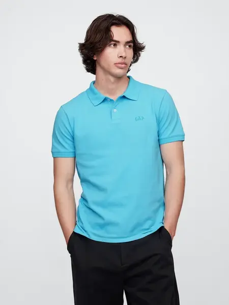 GAP Polo pique tričko - Pánské