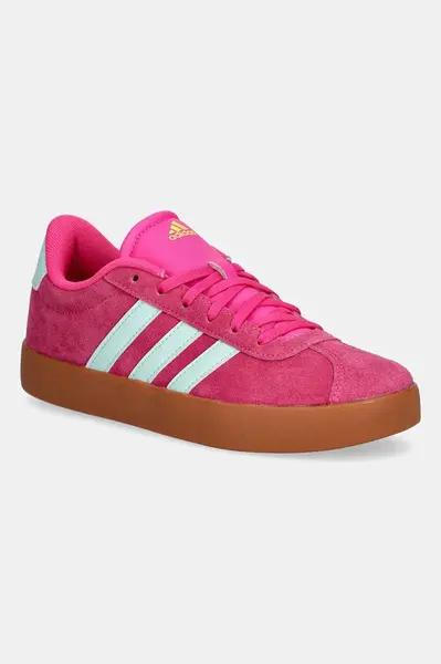 Dětské tenisky adidas VL COURT 3.0 růžová barva, JS5013