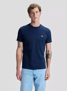 Pánské tričko LEE SS PATCH LOGO TEE NAVY 112376603 Velikost: S