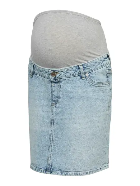 Vero Moda Maternity Sukňa 'VMMTESSA'  modrá denim