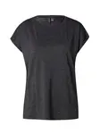 VERO MODA Tričko 'VMLAVA'  čierna / strieborná