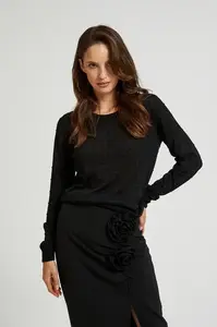 Marisse Women's Sweater Z-Sw-4533 Black