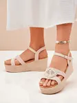 Resti Women's wedge sandals braided Sunny Day