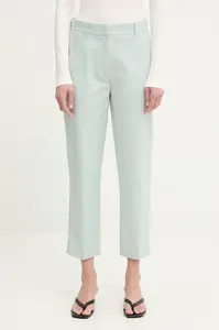 Calvin Klein chino kalhoty dámské bavlněné s elastanem