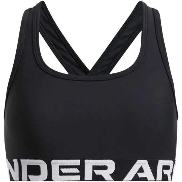 Under Armour CROSSBACK BRA Dívčí podprsenka, černá, velikost L