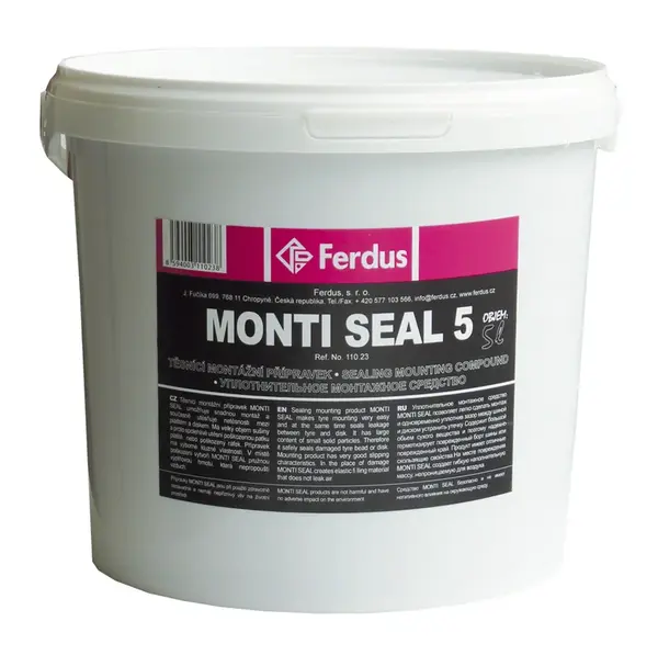 Těsnicí montážní přípravek MONTI SEAL 1, 1000 ml - Ferdus 110.21 Objem: 5 L