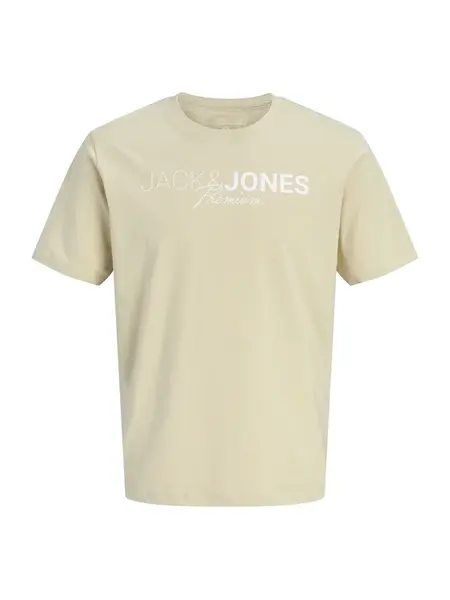 Jack & Jones Junior Tričko 'JPRBLANEO'  olivová / biela