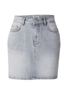 ONLY Sukňa 'Stella'  sivý denim