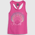 GAP Dětské organic tílko s potiskem - Holky