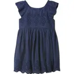GAP EYELET Dívčí šaty, tmavě modrá, velikost
