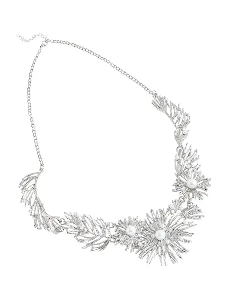 SOHI Sada šperkov ' Lisanne '  strieborná / biela