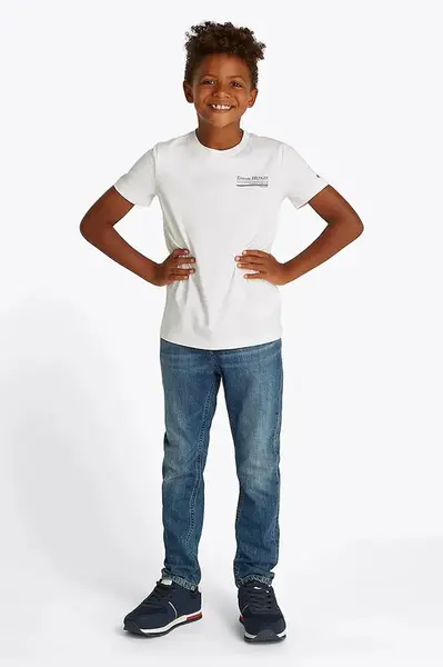 Dětské bavlněné tričko Tommy Hilfiger