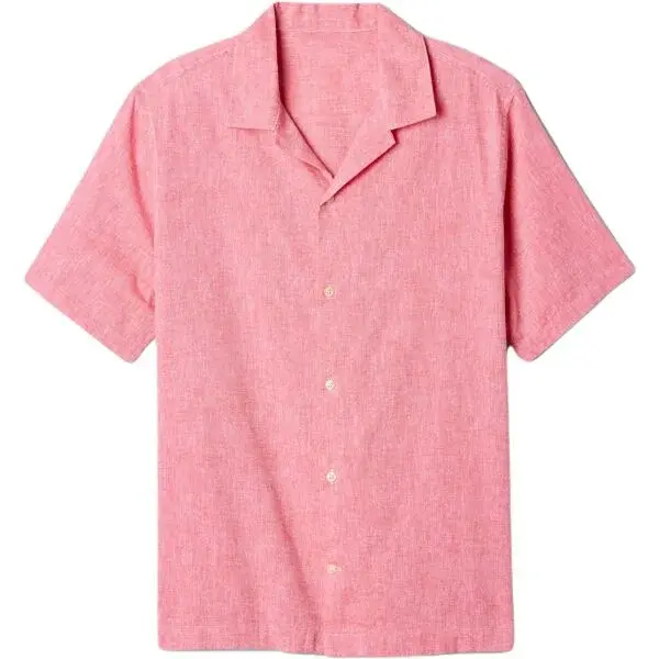 GAP V-SS STANDARD Pánska košeľa, ružová, veľkosť