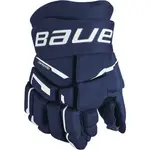 Bauer SUPREME M3 GLOVE-INT Juniorské hokejové rukavice, tmavo modrá, veľkosť