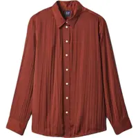 GAP BOYFRIEND Dámska košeľa, hnedá, veľkosť