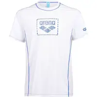 Arena S/S SWIM SHIRT Pánske UV tričko, biela, veľkosť