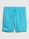 Tyrkysové chlapčenské šortky GAP organic