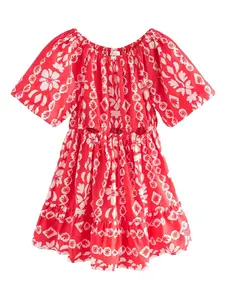 Next Šaty  červená / biela