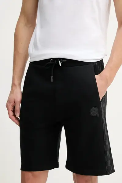 Bavlněné šortky Karl Lagerfeld