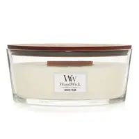 WoodWick Vonná svíčka loď White Teak 453,6 g