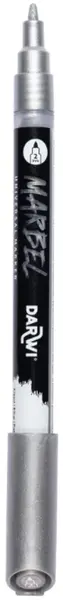 Akrylový marker Marbel 2mm – 080 Silver