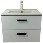 Kúpeľňová Skrinka Pod Umývadlo Nova 60 Biela