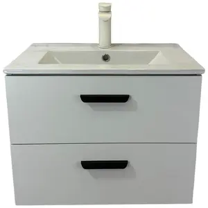 Kúpeľňová Skrinka Pod Umývadlo Nova 60 Biela