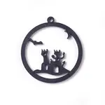 Acrylic Open Back Bezel Pendants