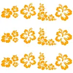 4 Sheets PET Reflective Sticker Car Decoration