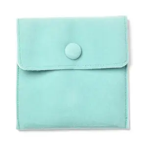 Square Velvet Jewelry Bags