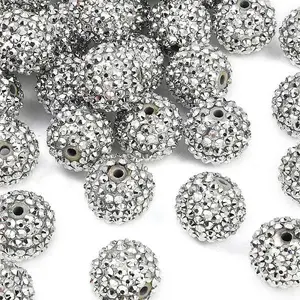 Resin Rhinestone Beads