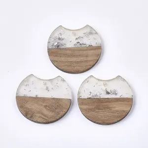 Resin & Wood Pendants