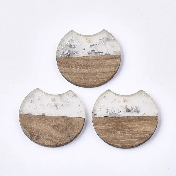 Resin & Wood Pendants