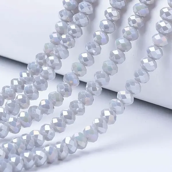 Electroplate Glass Beads Strands
