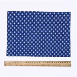Polka Dot Pattern  Printed A4 Polyester Fabric Sheets