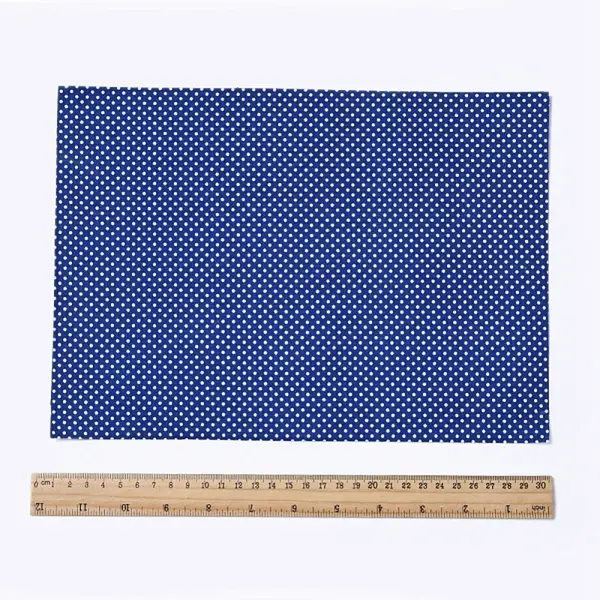 Polka Dot Pattern  Printed A4 Polyester Fabric Sheets