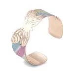 Butterfly Alloy Open Cuff Bangles for Women