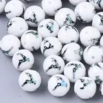 Christmas Opaque Glass Beads