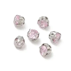 Round Stainless Steel Prong Settings