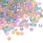 Eletroplated Transparent Glass Beads