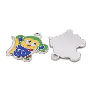 Alloy Enamel Pendants
