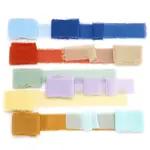 22.5M 9 Colors Polyester Frayed Ribbon