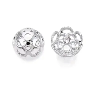 UV Plated ABS Bead Caps