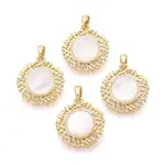 Natural White Shell Pendants