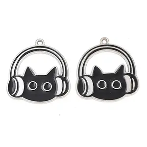 Alloy Enamel Pendants