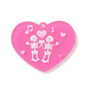 Halloween Printed Acrylic Pendants