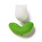 Flocking Opaque Acrylic Beads