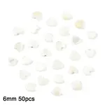 50Pcs Natural Freshwater Shell Beads