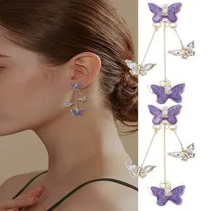 1 Pair Crystal Stud Earrings